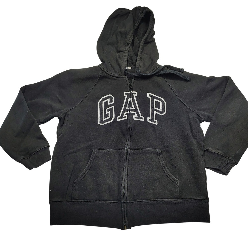 GAP Charcoal Zip-Up Hoodie